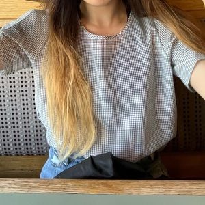 Black and white squares top